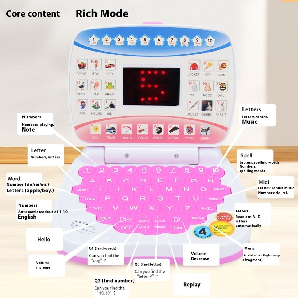 اللابتوب التعليمي للأطفال