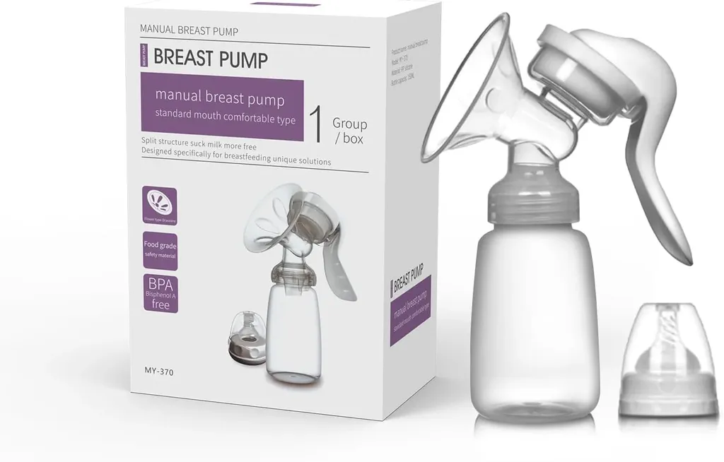 شفاط ومضخة لبن يدوي