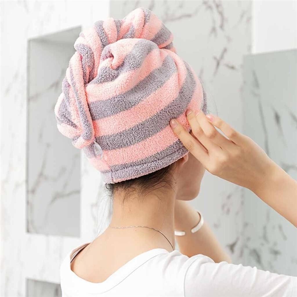 فوطة لتنشيف الشعر مايكروفايبر