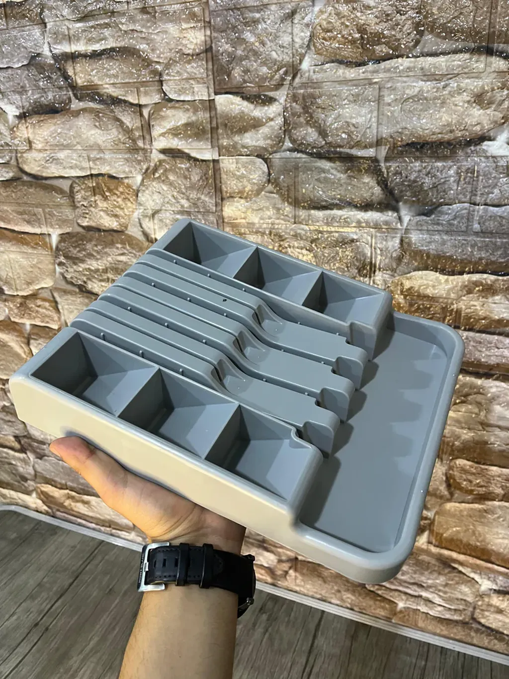 منظم سكاكين بلاستيك