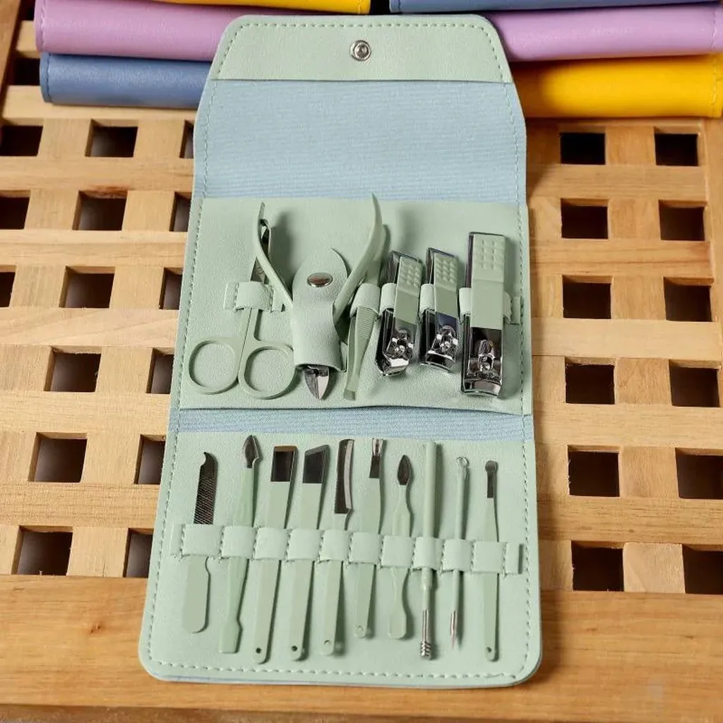 طقم المانكير البادكير 16 قطعة