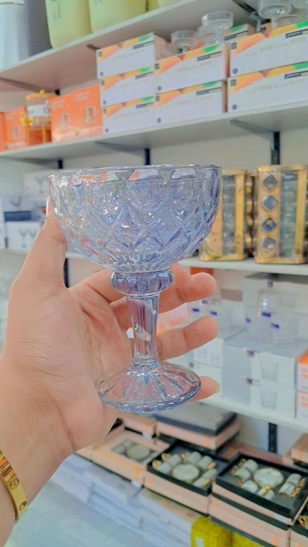 طقم 6 كاسات ايس كريم