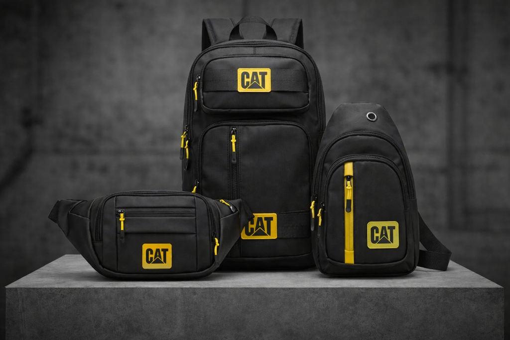 cat باندل 3 شنط وتر بروف